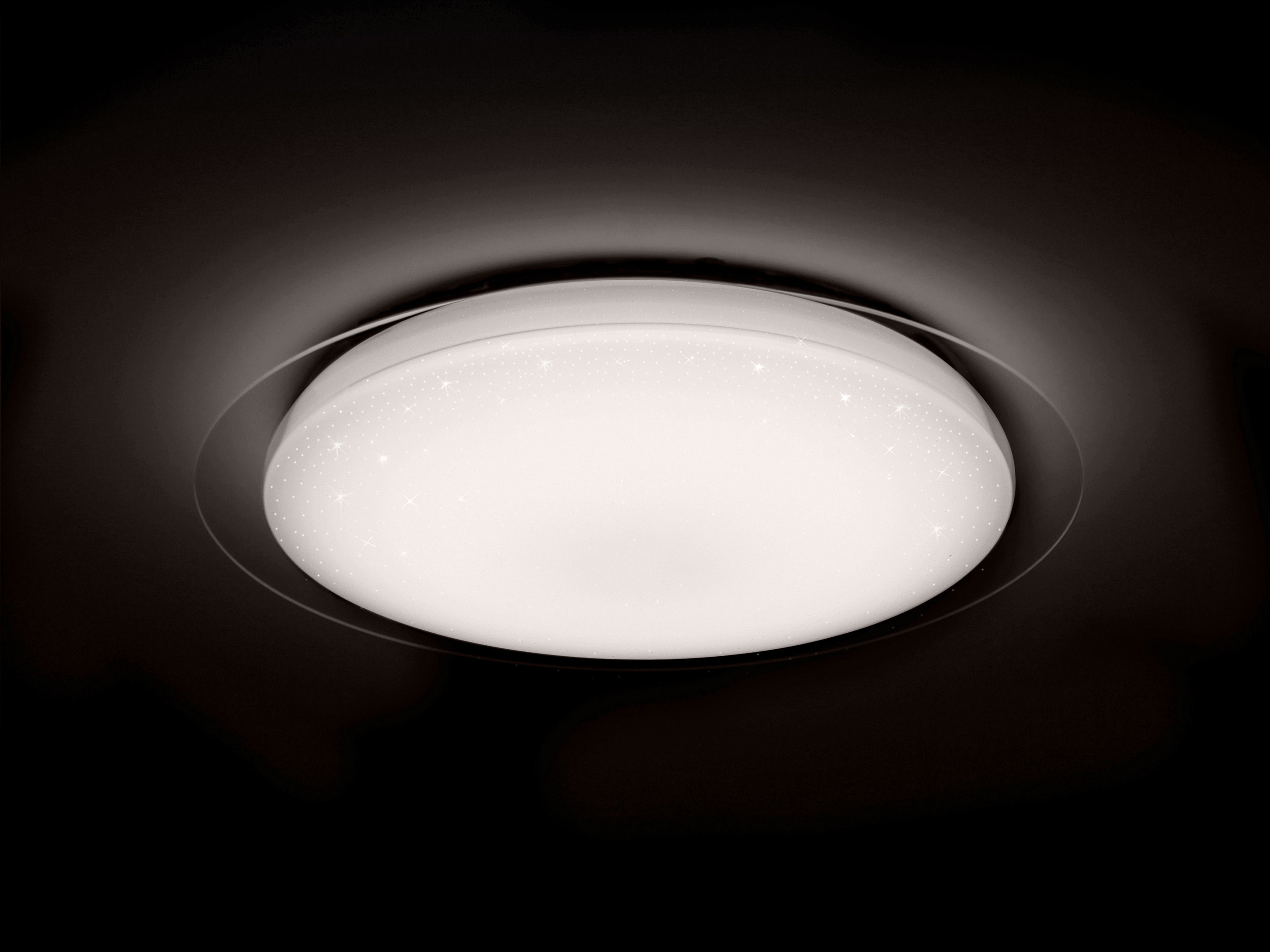 Quality 56W Smart Stylish Warm White Ceiling Lights With WIFI And RC Control φ800mm×125mm for sale
