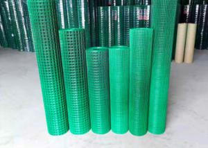 Quality 18m Length Green Plastic Coated Wire Fencing Panels Pvc Coated Wire Mesh Rolls for sale