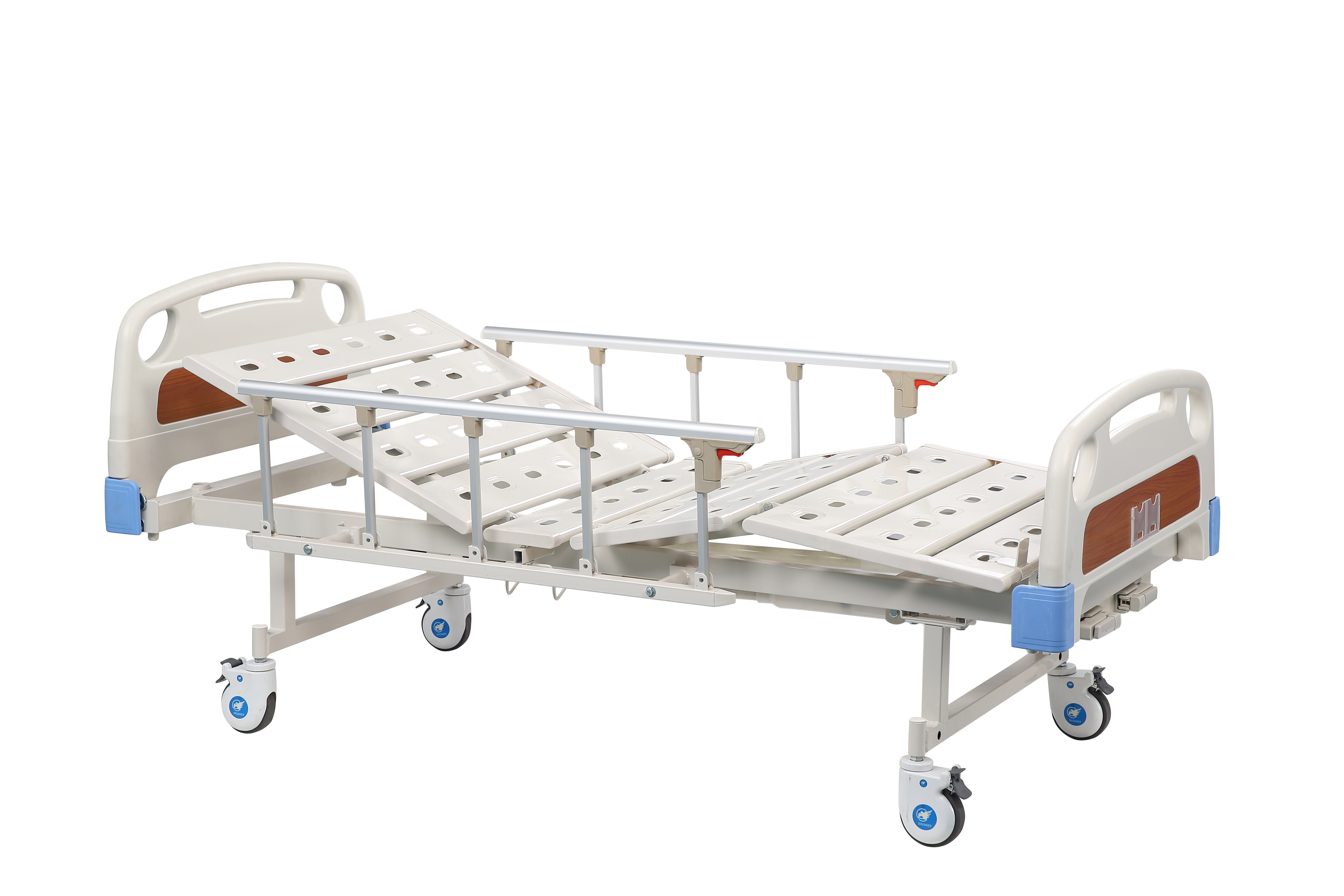 Buy Movable Hospital Patient Bed Double Function , ABS Head Power Hospital Bed  at wholesale prices
