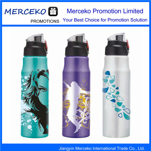Quality China Wholesale Hot Selling Metal Custom Printing Water Bottle On sale for sale