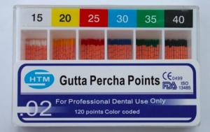 Quality Length marked Gutta percha point for sale