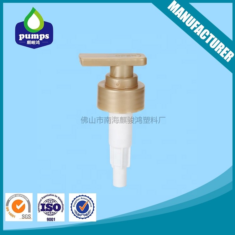 Quality PET 33/410 Shampoo Bottle Hand Operate Plastic Screw Pump 4CC 3-4 Pressing 4.4g for sale