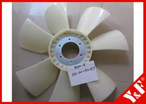 Quality VHS163063000 OEM KOBELCO J05E Engine Cooling Fan Blade for SK200-8 SK250-8 with 6 Hole 7 Blades for sale