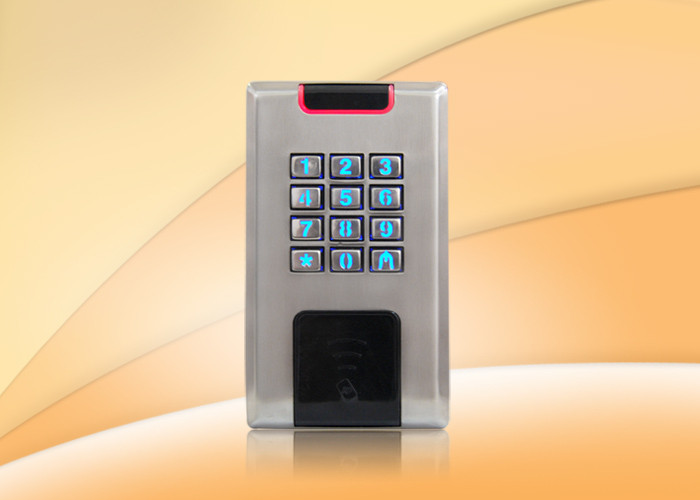 Quality Reading Distance 3 - 5cm Rfid Access Control System With Metal Key Buttons for sale