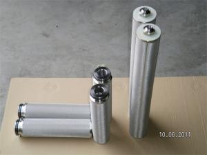 Quality Ss316 Sintered Filter Tube Polymers And Gases 15 Micron Filtration for sale