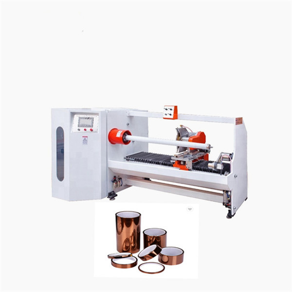 Quality BOPP PVC PE Automatic Tape Cutting Machine Double Side 7kw for sale