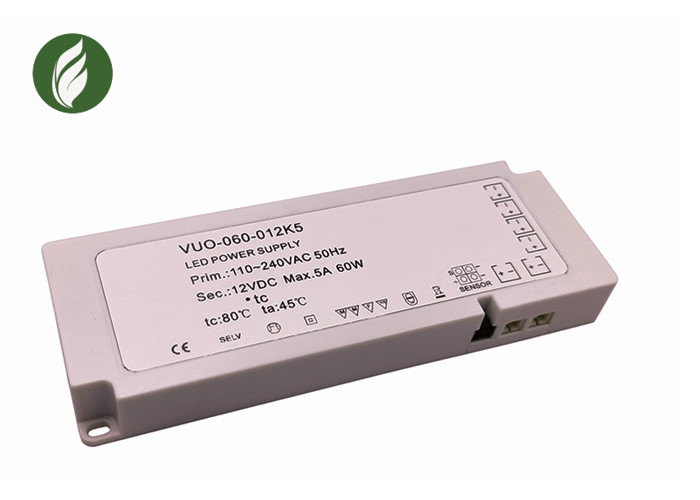 Quality Ultra Slim 2500mA Under Cabinet LED Driver Flicker Free Anti Insulation for sale