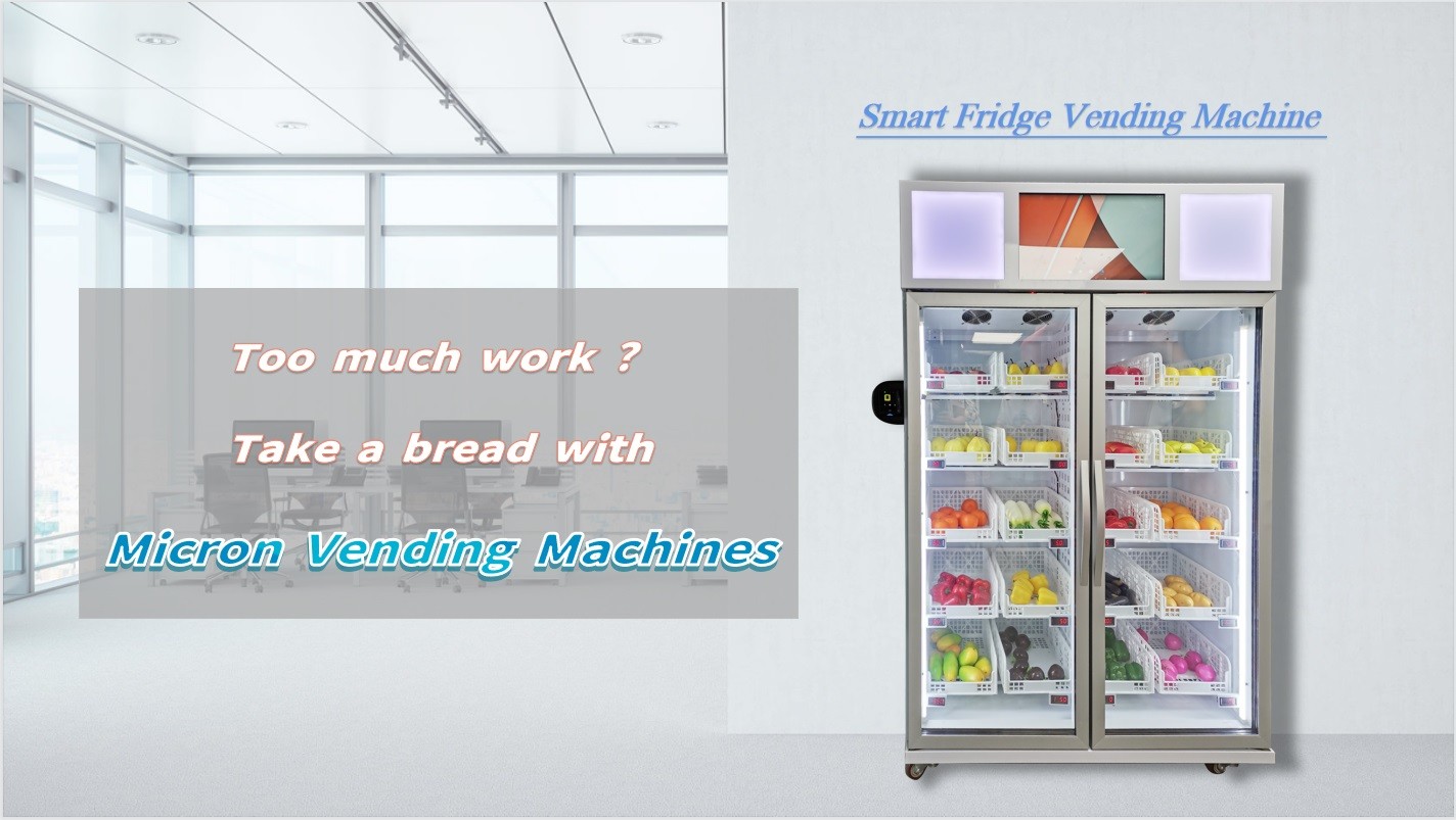Buy cheap Remote Control Vegetable Smart Vending Fridge With Card Reader from wholesalers