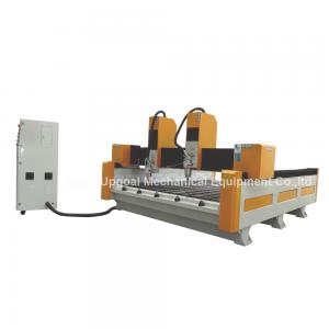 Quality New Double Z-axis Double Heads Stone CNC Carving Machine with Steel Table for sale