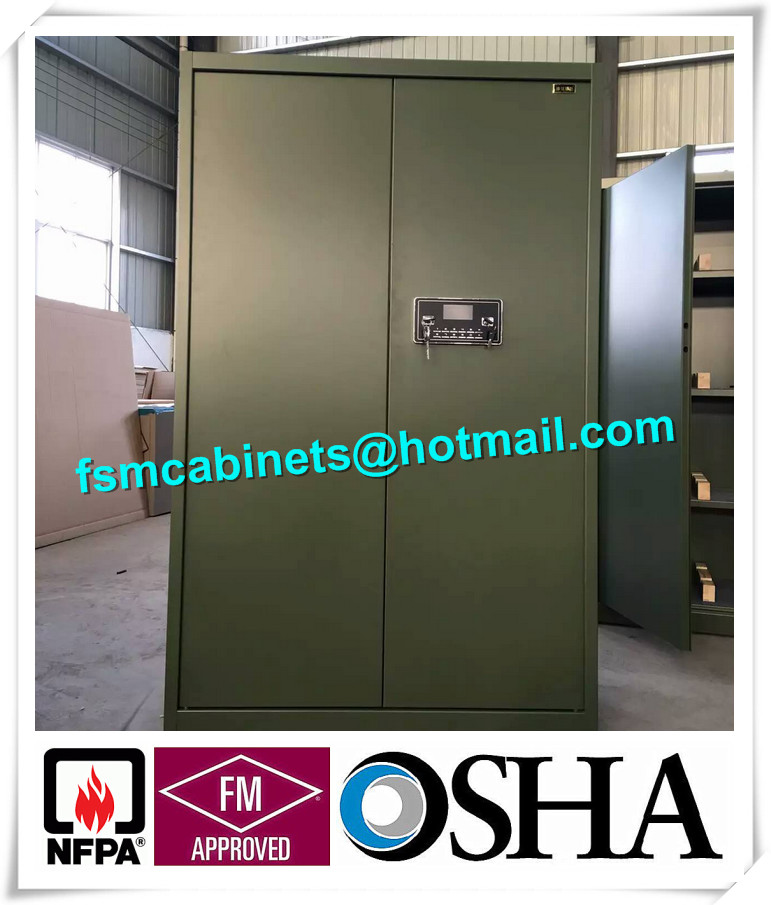 China Fireproof Gun Safety Storage Cabinet , Industrial Safety Cabinets For  Storage Guns on sale