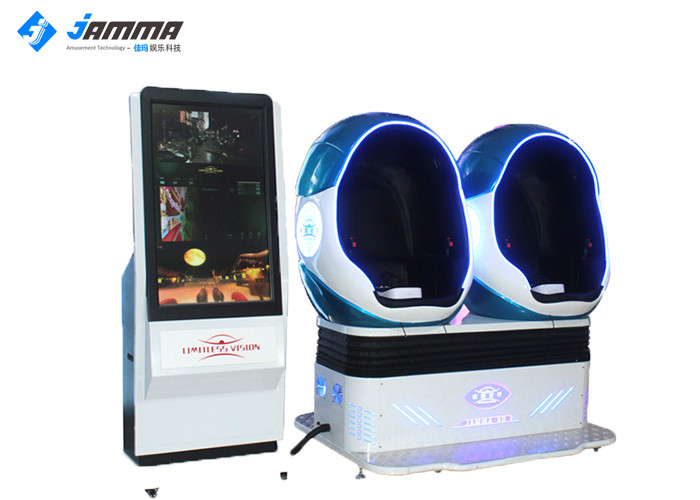 Quality Led Light 9D Virtual Reality Simulator Customized Color Logo For VR Center for sale