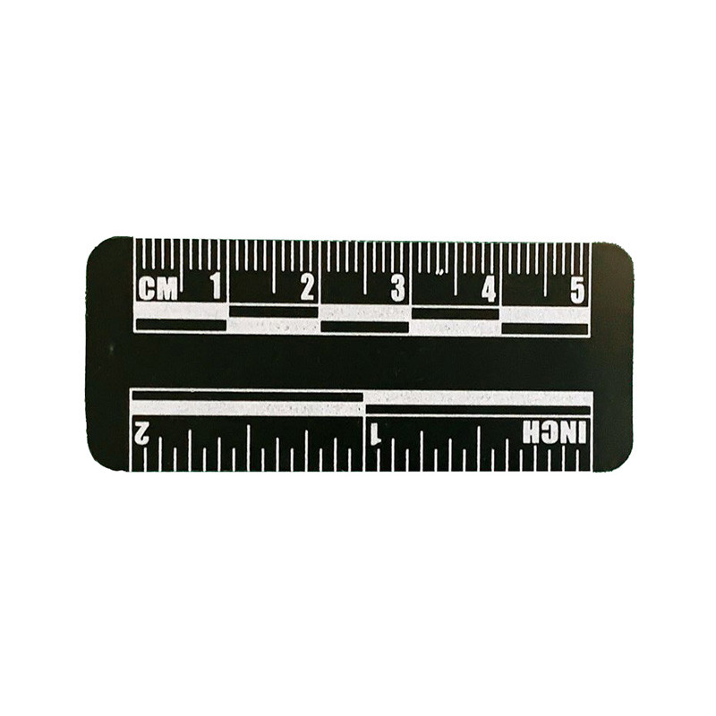 Quality P133 5cm black magnetic photographic evidence scale for sale
