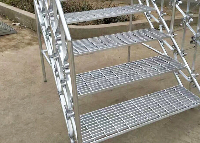 Buy cheap Anti Rust Anti Slip Steel Grating 100mm Serrated Style Hot Dip Galvanized from wholesalers