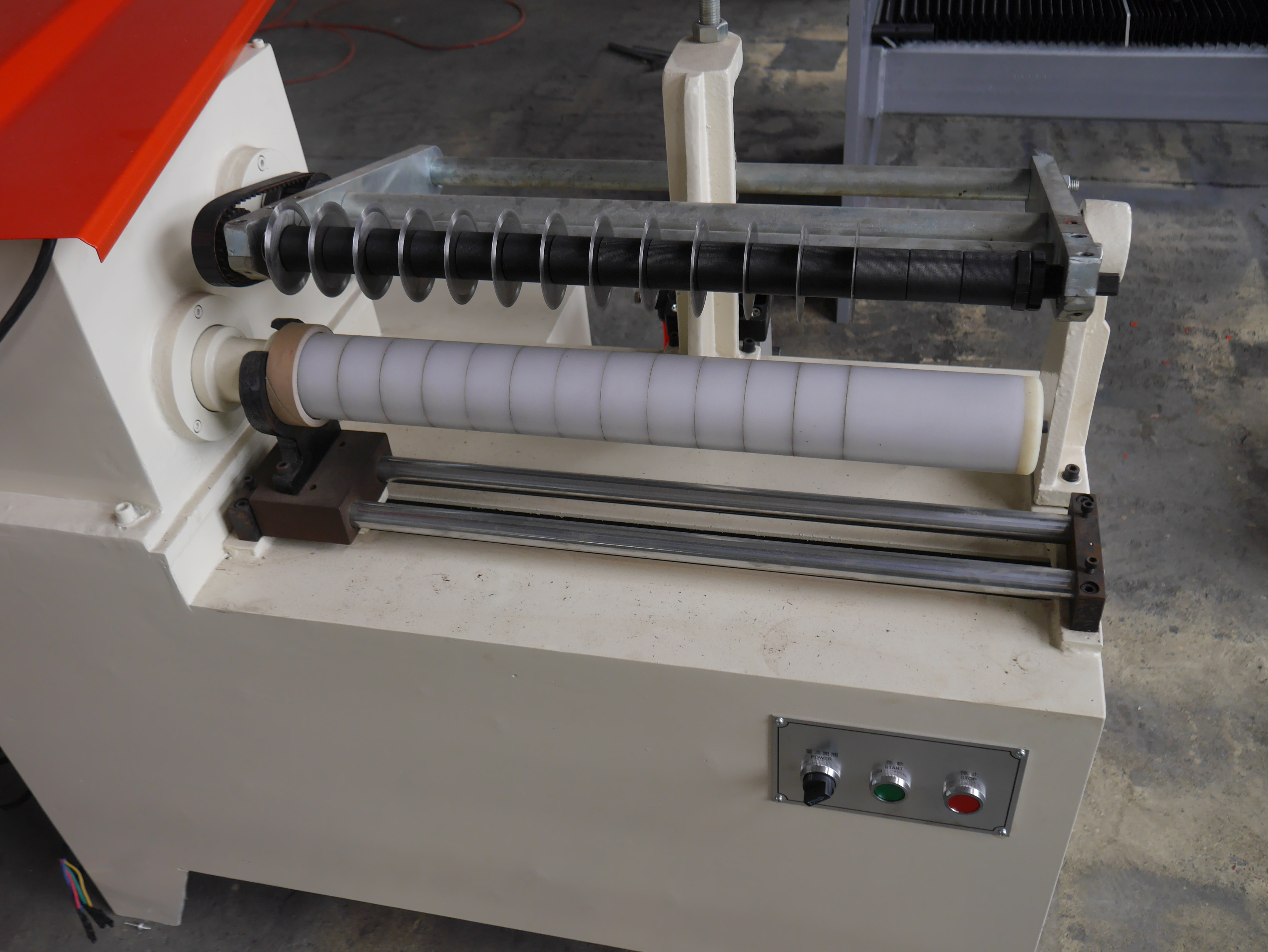 Quality Auto Loading 76.2mm 12mm Paper Tube Cutting Machine for sale