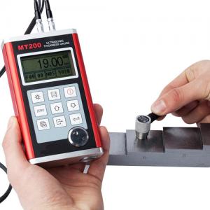 Quality LCD Display 0.01mm RS232 Ultrasonic Thickness Gauge for sale