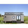 Buy cheap Wheeled Light Steel Prefab Tiny House With Metal PU Sandwich Panel Wall And from wholesalers