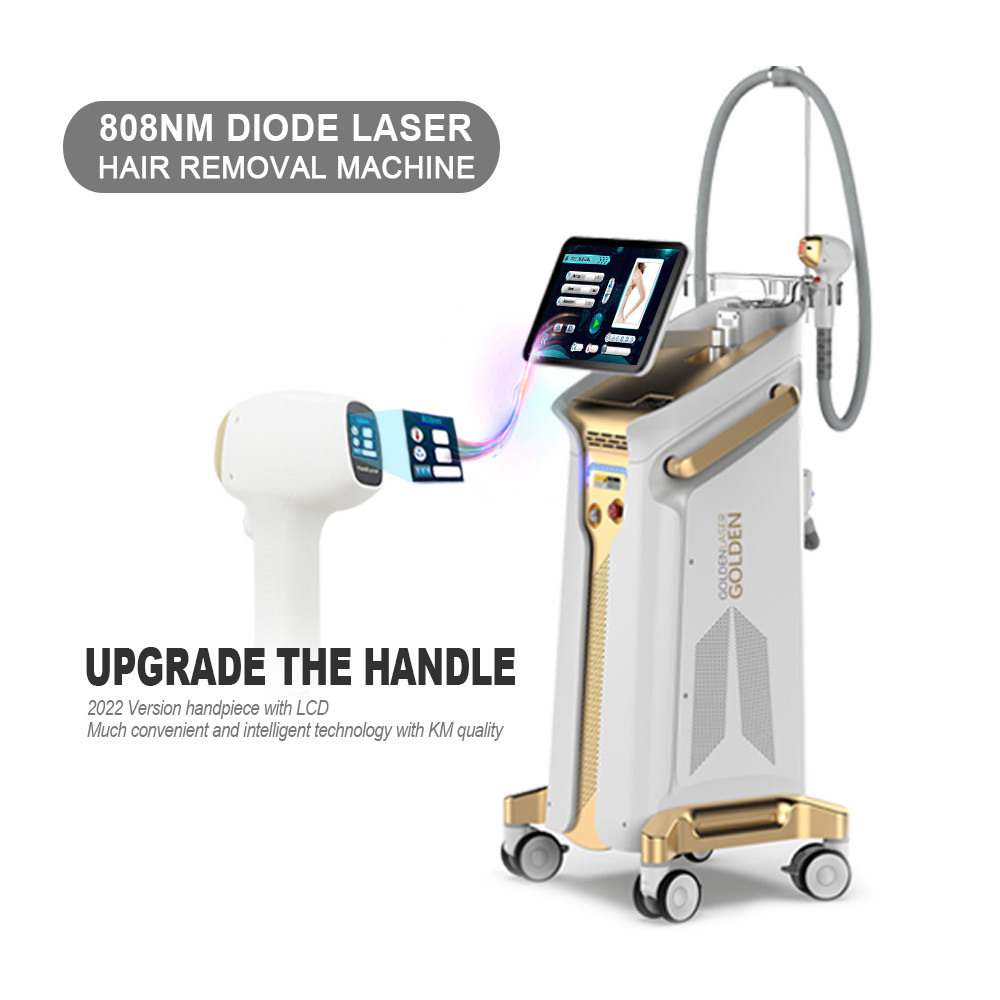 Quality 4 Inch Diode Hair Removal Machine 755 808 940 1064 Permanent for sale