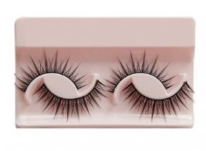 Quality Fake Eyelash with glue 5-pairs per Box package for sale