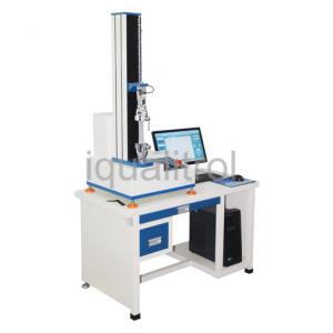 Quality Single Column Electronic Tensile Testing Machine AC220V 60Hz With LCD Controller for sale