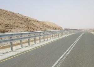 Quality Cold Rolled Highway Guardrail Systems 7940*310*83*2.75mm AASHTO M180 Standard for sale