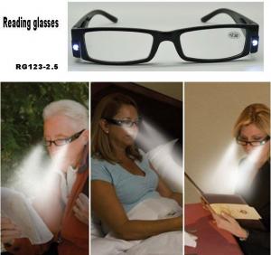 Quality Reading glasses with LED light for sale