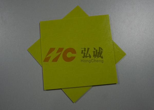 Buy Yellow GPO3  Fiberglass Electrical Insulation Sheet Stable Mechanical Strength at wholesale prices