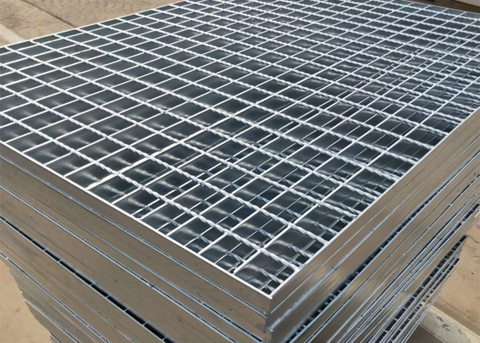 Buy cheap Rust Protection Welded Steel Grating 32x5mm Square Serrated Non Slip from wholesalers