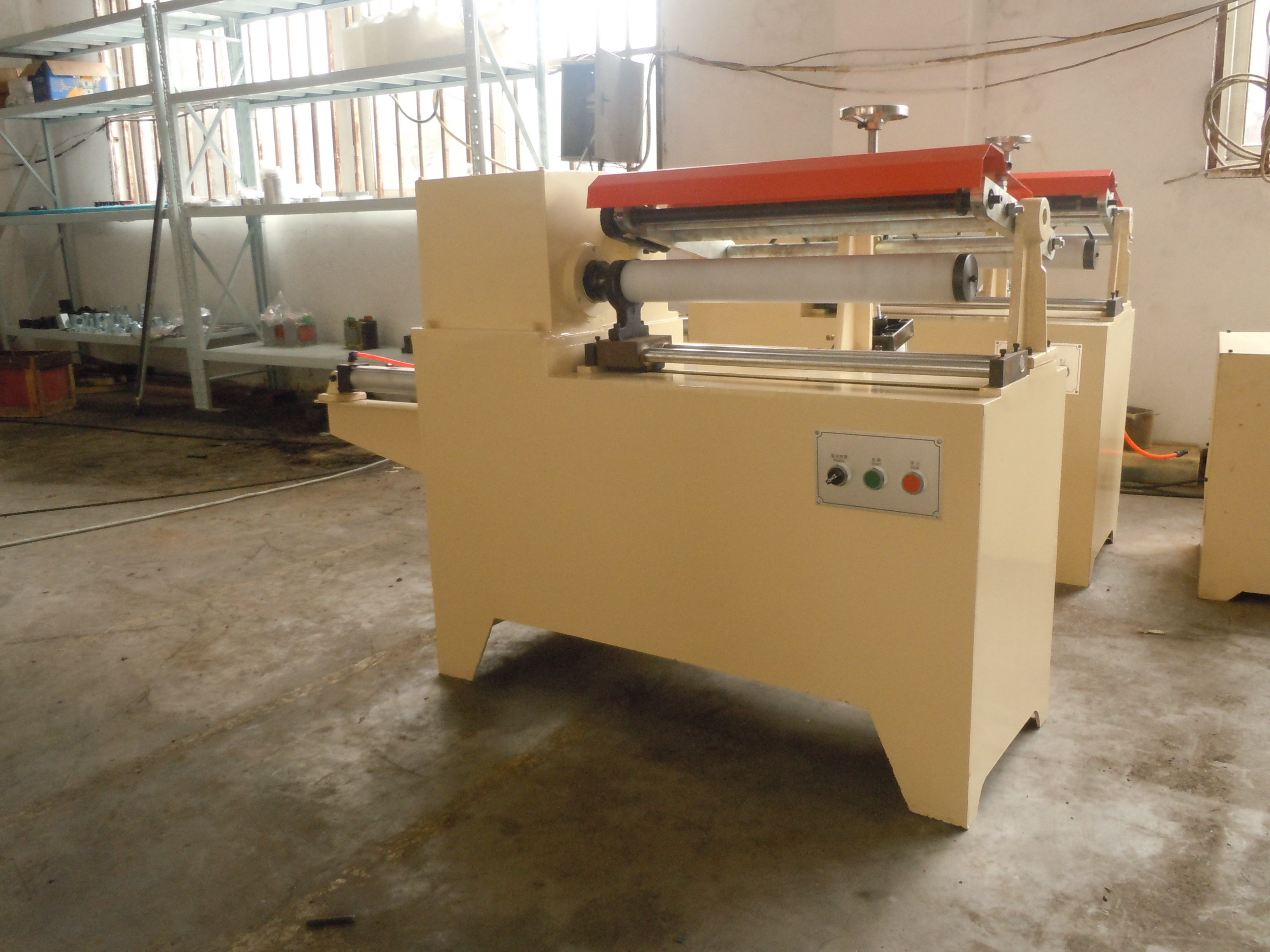 Quality Low Noise 76.2mm 500mm Paper Tube Cutting Machine for sale