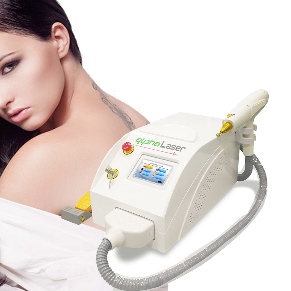 Quality Picolaser Q Switched ND YAG Laser 1064nm 532 Nm Laser Tattoo Removal for sale