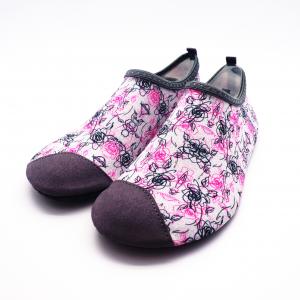 Quality Lycra Ultra Light Non Slip Water Shoes With Bootstrap Causal Printing for sale