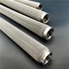 Buy cheap 75 Micron Stainless Steel Pleated Filter 750mm Length from wholesalers