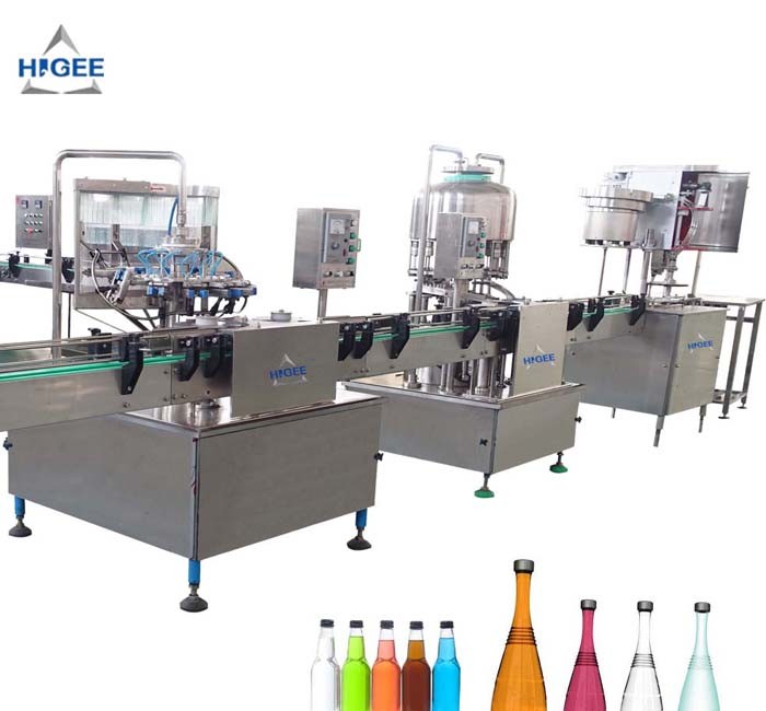 Quality 1000 Bottles Per Hour Carbonated Drink Filling Machine Self Oil Lubrication Device for sale