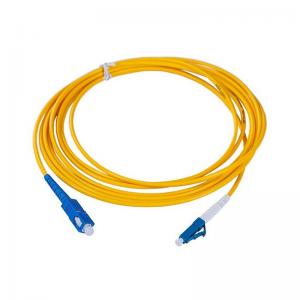 China Sc Lc Cord Optical Fiber Accessories 3M SM OS2 Patchcord LSZH Cable on sale