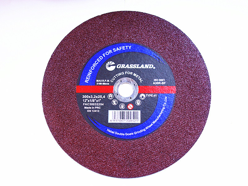 Quality 12 In. X 25mm Red Color Stationary Saw Metal Cutting Disc for sale