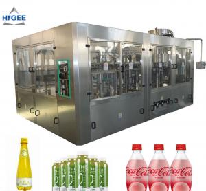 Quality 6 Capping Head Carbonated Soda Filling Machine / Carbonated Drink Bottling Machine for sale