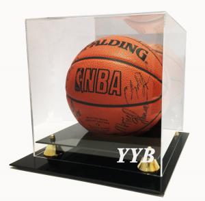 Quality Custom UV Protected Basketball Display Case for sale
