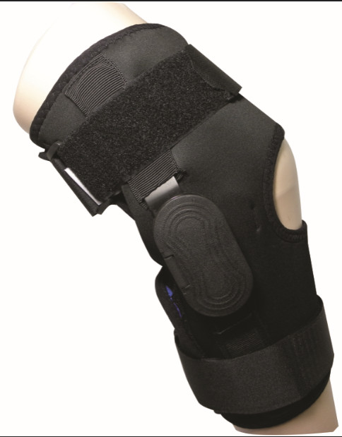 Quality Adjustable Strap Ovation Medical Hinged Knee Brace Knee Immobilizer for sale