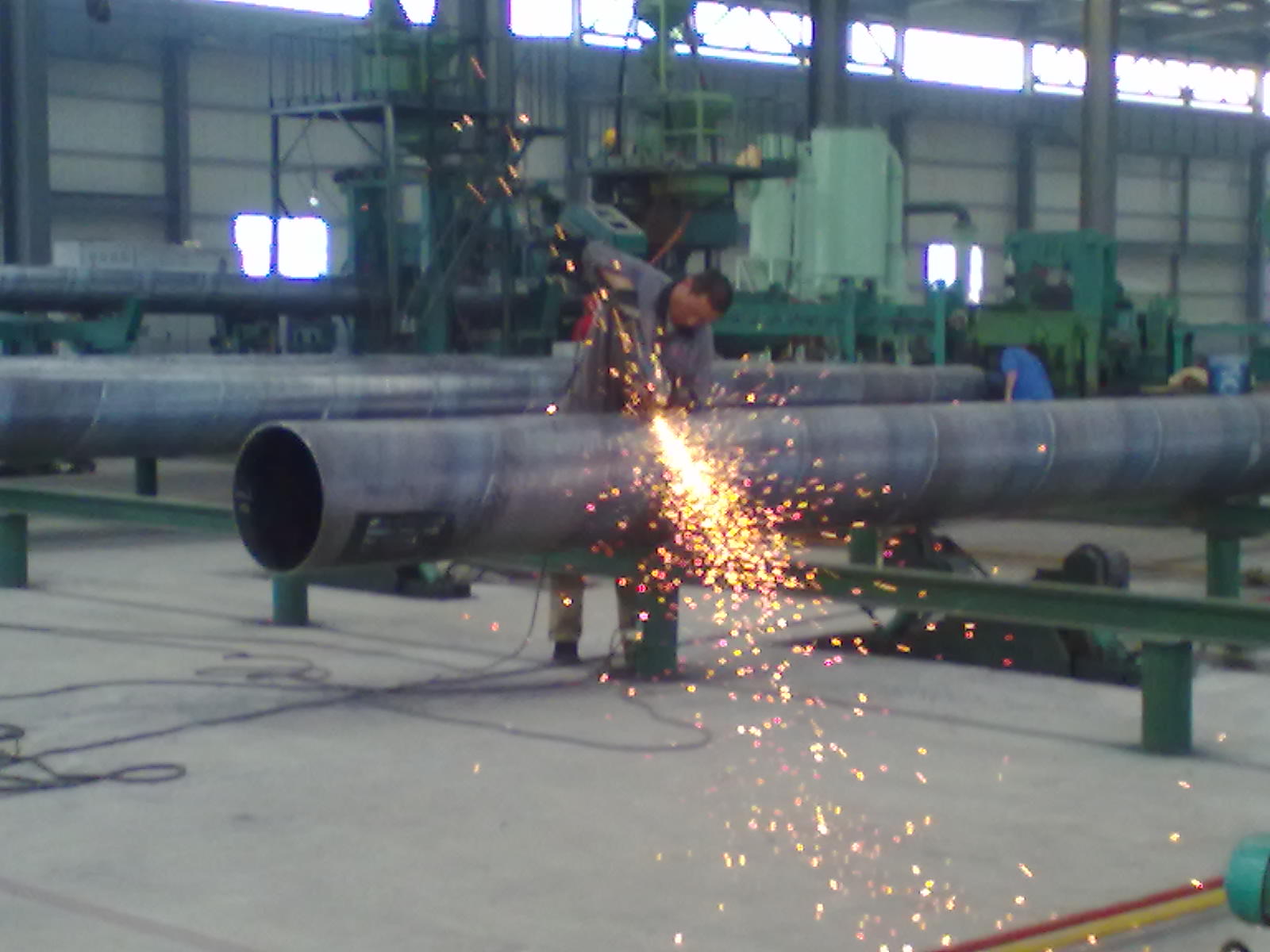 Quality P235TR2 Ssaw steel pipe for sale