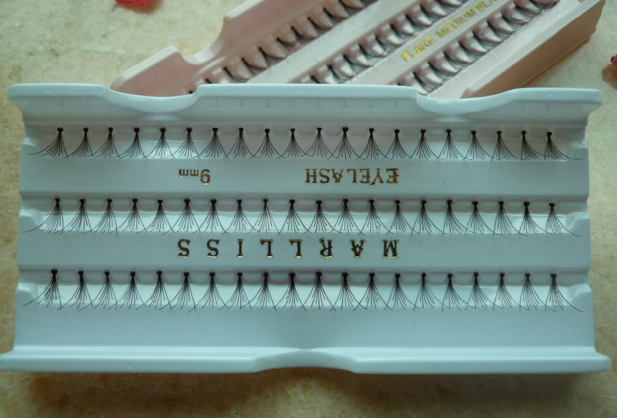 Quality Cluster eyelash extension（Knotted or knot-free） for sale