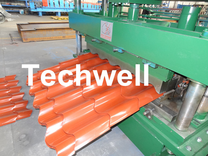 Quality Color Steel Tile Roll Forming Machine For Roof Wall Cladding, Steel Roof Panel for sale