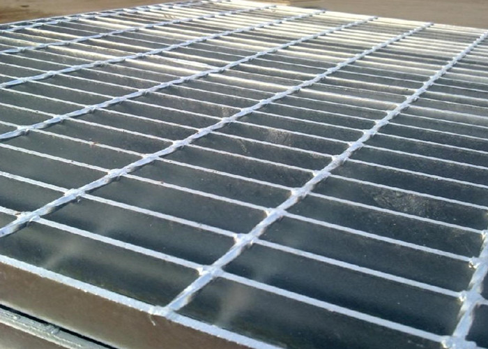 Quality Plain Weave Welded Steel Grating 50x5mm Galvanized Building Platform for sale