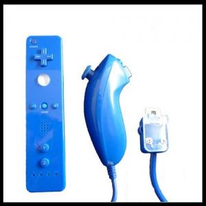 Quality Durable blue WII Nunchuk Controller With Motion Plus For Nintendo WII Gamepad for sale