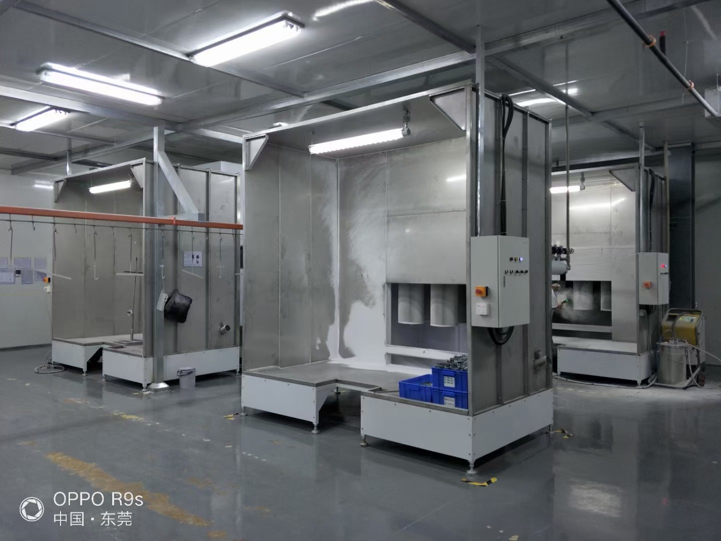 Quality Explosion Proof SUS201 Water Curtain Spray Booth 4KW Centrifugal Fan for sale