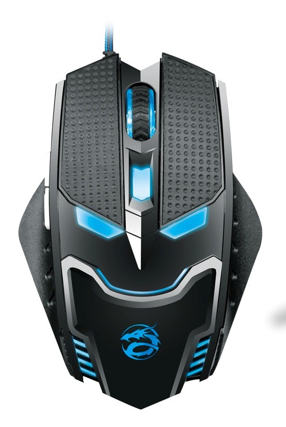 Buy cheap Black / White 6 Button Optical Gaming Mouse And Keyboard With Breathing Light from wholesalers