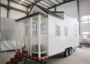 Quality Light Steel Prefabricated Luxury Tiny House Co On Wheels And Modern Modular Wpc Board Prefabricated for sale