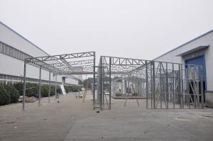 Quality China Advanced Light Steel Frame Structure Metal Car Sheds/ Waterproof Prefabricated Sheds for sale