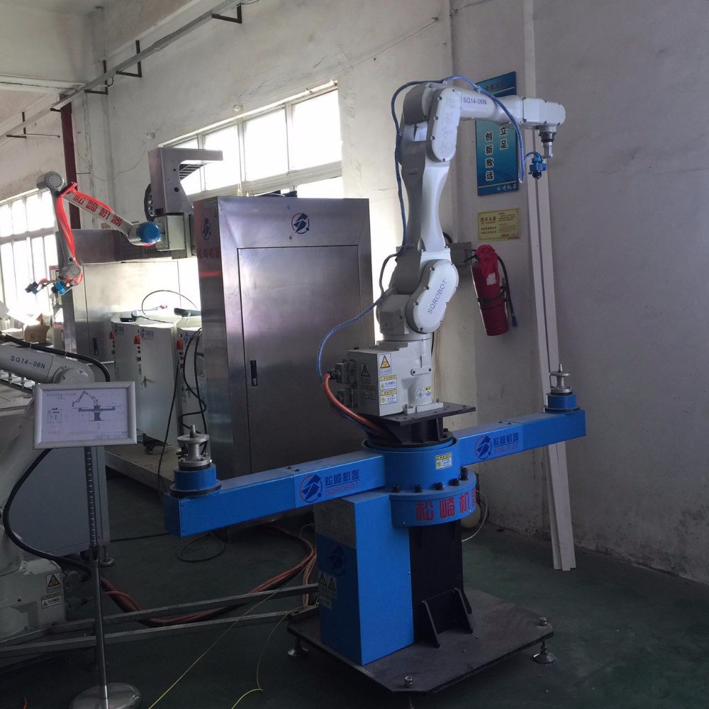 Quality ODM Car Parts Automatic Robot Painting Machine Six Axis With Spray Gun for sale