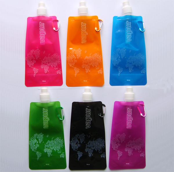 Buy cheap Foldable Water Bottle HD-001, BPA Free Water Bottle folded from wholesalers