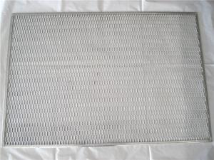 Quality Square Hole Crimped Woven 13.5kgs/m2 Architectural Mesh Panels for sale