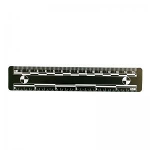 Quality P137 15cm black magnetic photographic evidence scale for sale